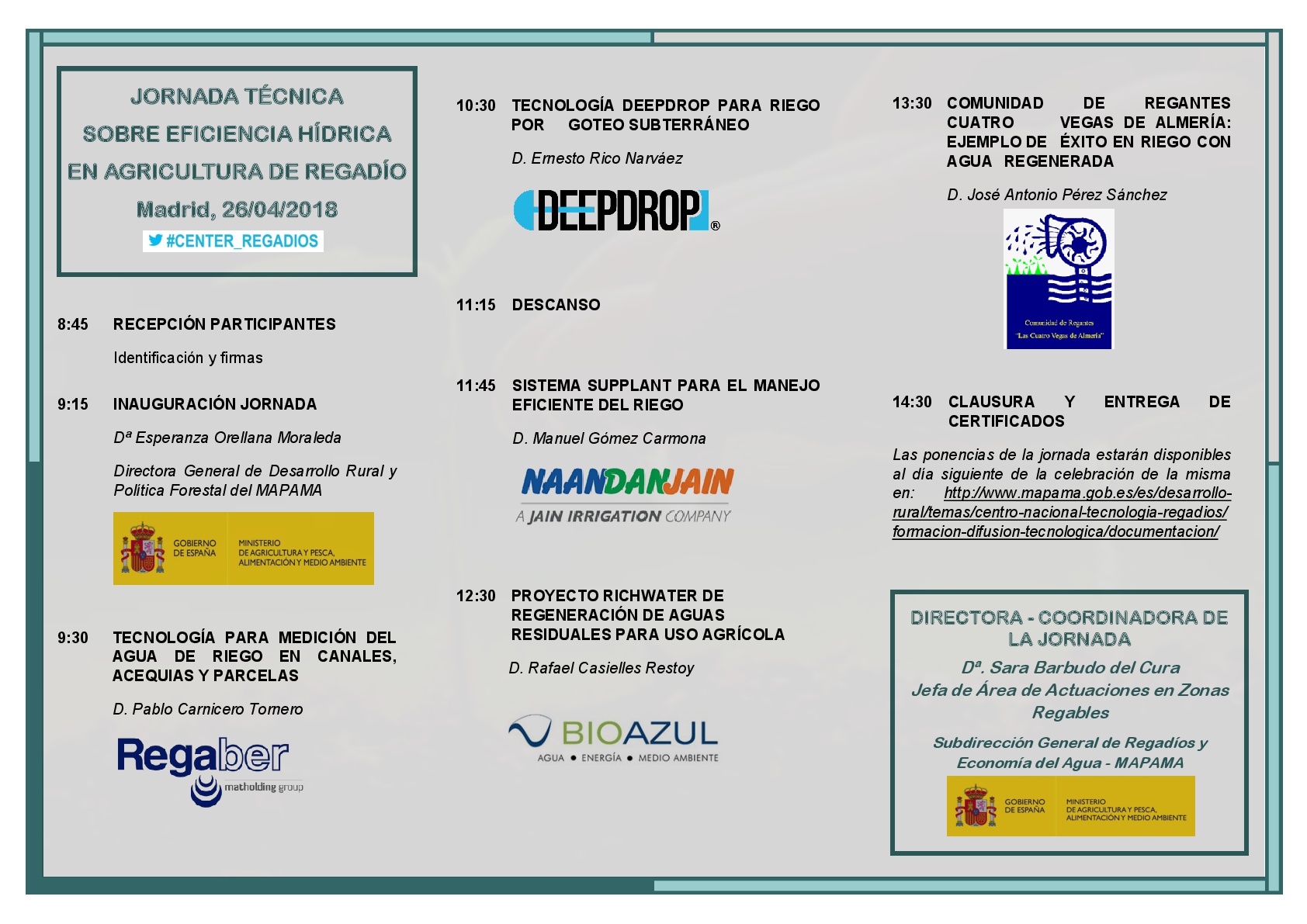 tríptico eficacia hídrica