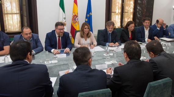 Reunión de la Mesa del Agua de Almería